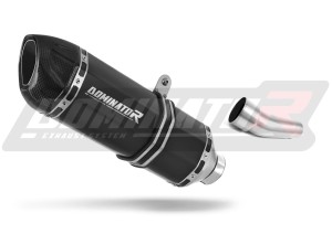 Kawasaki ZX6R 636 2009 - 2016 Terminale di Scarico Marmitta Silenziatore HP1 NERO + dB killer