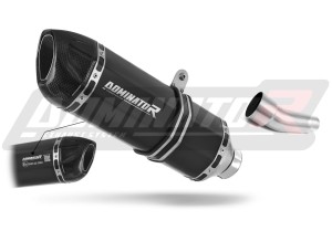 Kawasaki ZX6R 636 2009 - 2016 EU Omologato approvato Terminale di Scarico Silenziatore HP1 NERO 