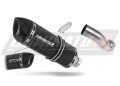 scarico silenziatore DOMINATOR omologato HP1 nero adatto alla moto Kawasaki Z 900 2017 - 2019