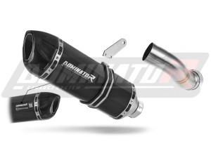 Kawasaki Z 900 2017 - 2019 EU Omologato approvato Terminale di Scarico Silenziatore HP1 NERO 