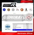 scarico silenziatore DOMINATOR omologato HP1 nero adatto alla moto Kawasaki Z 900 2017 - 2019 3