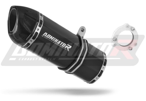 scarico silenziatore DOMINATOR HP1 nero adatto alla moto Kawasaki ZX9R 1994 - 2002