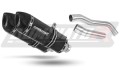 scarico silenziatore DOMINATOR HP1 nero adatto alla moto Kawasaki Z1000 2007 - 2009