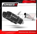 scarico silenziatore DOMINATOR HP1 nero adatto alla moto Kawasaki Z1000SX 2010 - 2013 2