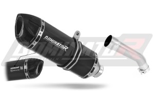 Kawasaki ZX10R 2004 - 2005 EU Omologato approvato Terminale di Scarico Silenziatore HP1 NERO 