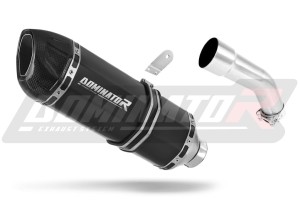 Kawasaki ZX10R 2008 - 2010 Terminale di Scarico Marmitta Silenziatore HP1 NERO + dB killer