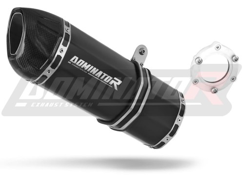scarico silenziatore DOMINATOR HP1 nero adatto alla moto Kawasaki ZRX 1100