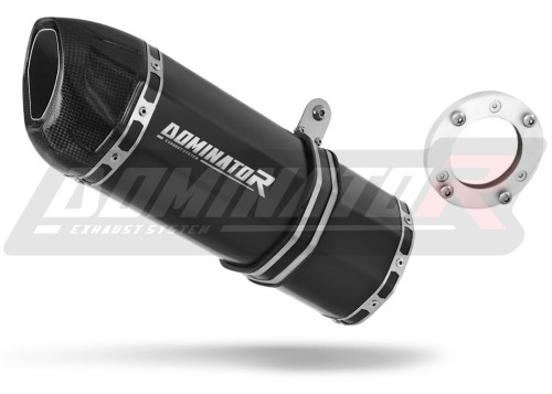 exhaust muffler DOMINATOR HP1 BLACK fits to Kawasaki ZX12R 2000  2005
