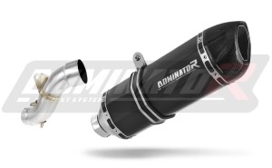 KTM LC4 625 SMC 2004 Exhaust Silencer Muffler HP1 BLACK + dB killer