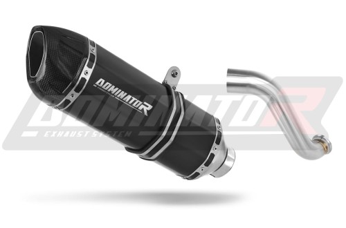 scarico silenziatore DOMINATOR HP1 nero adatto alla moto KTM 690 Duke 2012 - 2018