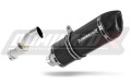 scarico silenziatore DOMINATOR HP1 nero adatto alla moto KTM 690 SMC 2008 - 2011