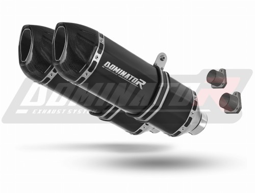 exhaust muffler DOMINATOR HP1 BLACK fits to KTM 950 SM Supermoto R 2006  2008