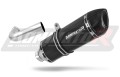 scarico silenziatore DOMINATOR HP1 nero adatto alla moto Moto Guzzi BREVA 850