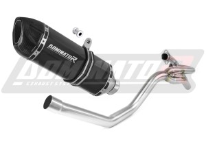 Yamaha XT 660 R 2004 - 2014 Terminale di Scarico Marmitta Silenziatore HP1 NERO + dB killer