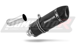 Moto Guzzi NORGE 850 Terminale di Scarico Marmitta Silenziatore HP1 NERO + dB killer