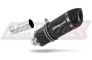 Moto Guzzi 1200 Sport 4V Terminale di Scarico Marmitta Silenziatore HP1 NERO + dB killer