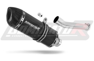 MuZ MZ SKORPION 660 1994 - 2003 Terminale di Scarico Marmitta Silenziatore HP1 NERO + dB killer