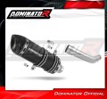scarico silenziatore DOMINATOR HP1 nero adatto alla moto Piaggio Vespa GTS 125 2007 - 2012