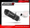 scarico silenziatore DOMINATOR HP1 nero adatto alla moto Piaggio X9 125 2000 - 2009 2