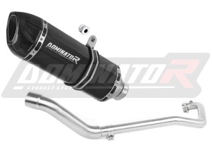 Suzuki GSX R 125 2017 - 2019 Impianto di scarico Collettori Marmitta Silenziatore HP1 NERO + dB killer