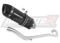 kompletny układ wydechowy z tłumikiem DOMINATOR Full System HP1 CZARNY pasujący do motocykla Suzuki GSX S 125 2017 - 2019