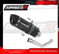 scarico silenziatore DOMINATOR HP1 nero adatto alla moto Suzuki BURGMAN 400 1998 - 2002 2