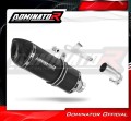 exhaust muffler DOMINATOR HP1 BLACK fits to Suzuki GSF BANDIT 400 1989  1990 2
