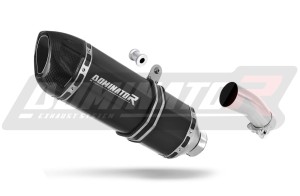Suzuki BURGMAN 650 - 2012 Terminale di Scarico Marmitta Silenziatore HP1 NERO + dB killer