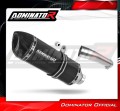 scarico silenziatore DOMINATOR HP1 nero adatto alla moto Suzuki SV 650 S 1999 - 2002 2