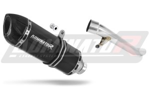 Suzuki GSF BANDIT 750 1995 - 1999 Terminale di Scarico Marmitta Silenziatore HP1 NERO + dB killer