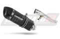 scarico silenziatore DOMINATOR HP1 nero adatto alla moto Suzuki GSX 750 INAZUMA 1997 - 2003