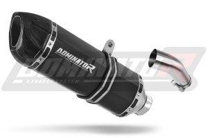 Suzuki GSXR 750 L1 L7 2011 - 2017 Terminale di Scarico Marmitta Silenziatore HP1 NERO + dB killer