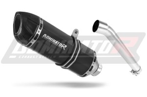 Suzuki GSXR 1000 K5 K6 Terminale di Scarico Marmitta Silenziatore HP1 NERO + dB killer