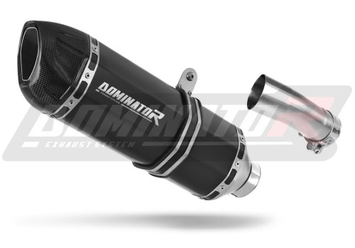scarico silenziatore DOMINATOR HP1 nero adatto alla moto Suzuki GSXR 1000 L2 L6 2012 - 2016