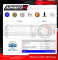 exhaust muffler DOMINATOR GPS fits to Kawasaki ZX4R / RR 2023  2024 5