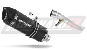 Suzuki GSF BANDIT 1200 2006 - 2007 Terminale di Scarico Marmitta Silenziatore HP1 NERO + dB killer