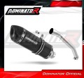 scarico silenziatore DOMINATOR HP1 nero adatto alla moto Triumph TIGER 900 T709 1999 - 2000 2