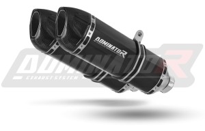 Triumph SPEED TRIPLE 1050 2005 - 2010 Terminale di Scarico Marmitta Silenziatore HP1 NERO + dB killer