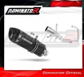 impianto di scarico completo con silenziatore DOMINATOR Full System HP1 nero adatto alla moto Yamaha YBR 125 2000 - 2008 2