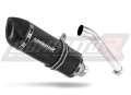 scarico silenziatore DOMINATOR HP1 nero adatto alla moto Yamaha FZR 600 1994 - 1999