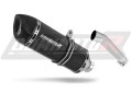 scarico silenziatore DOMINATOR HP1 nero adatto alla moto Yamaha FZS FAZER 600 1998 - 2003