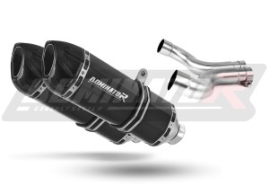 Yamaha XJ 600 DIVERSION 1992 - 2004 Terminale di Scarico Marmitta Silenziatore HP1 NERO + dB killer