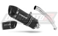 exhaust muffler DOMINATOR homologated road legal HP1 BLACK fits to Yamaha YZF R6 1999  2002