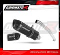 scarico silenziatore DOMINATOR omologato HP1 nero adatto alla moto Yamaha YZF R6 1999 - 2002 2