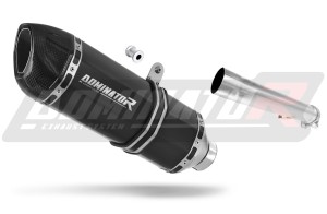 Yamaha FZS FAZER 1000 2001 - 2005 Terminale di Scarico Marmitta Silenziatore HP1 NERO + dB killer