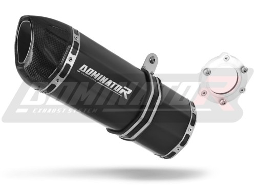 scarico silenziatore DOMINATOR HP1 nero adatto alla moto Yamaha YZF 1000 R Thunderace 1996 - 2003