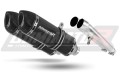 scarico silenziatore DOMINATOR HP1 nero adatto alla moto Yamaha FJ 1100