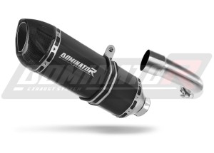 Bajaj Dominar 400 2016 - 2018 Terminale di Scarico Marmitta Silenziatore HP1 NERO + dB killer