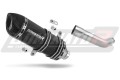 scarico silenziatore DOMINATOR HP1 nero adatto alla moto Piaggio Vespa GTS 125 2007 - 2012 3