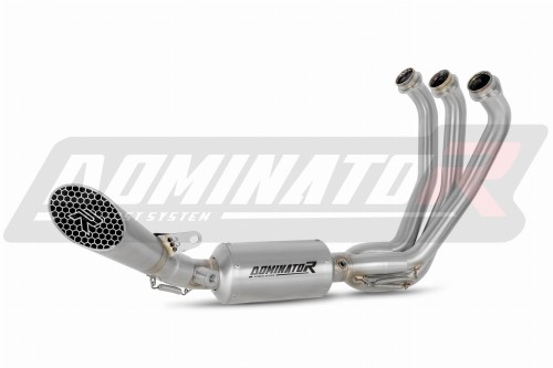 impianto di scarico completo con silenziatore DOMINATOR Full System GP3 adatto alla moto Yamaha XSR 900 / GP 2024